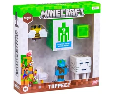 Pmi Kids World MINECRAFT S2 FIGURES - 6 PACK DELUXE BOX (ASSORTMENT)