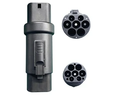 PNI 1F Type 2 į GBT adapteris elektromobilių įkrovimo stotelei, 5 kontaktų, vienfazis