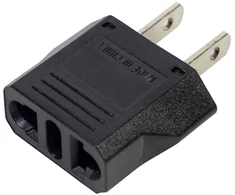 PNI 220V Europos-JAV kištukinis adapteris