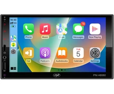PNI A8060 Automobilinis daugialypės terpės grotuvas su Android 13, 4GB DDR3/64GB ROM, 7 colių ekranu, CarPlay, Android Auto, Bluetooth, Wi-Fi, FM radiju