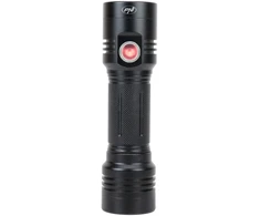 PNI Adventure F200 aliumininis dvigubas žibintuvėlis su LED, 4000mAh baterija ir pridedamu „Sticky Pad Flag“
