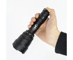 PNI Adventure F300 žibintuvėlio rinkinys su 3 spalvų LED, balta, raudona, žalia, maks. 10W, IPX6 ir pridedamu lipniu vėliavėlės laikikliu