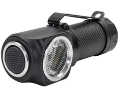 PNI Adventure F75 priekinis žibintuvėlis su 6W, 600 lm LED, aliuminis, su baterija ir USB magnetiniu įkrovikliu