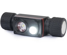 PNI Adventure F80 dvigubas LED galvos žibintuvėlis, 1000 lm, 6W, 2200 mAh, IP68
