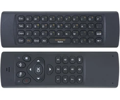 PNI AirFun One IR oro pelė su klaviatūra ir mini QWERTY klaviatūra kompiuteriui, mini PC ir medijos leistuvui
