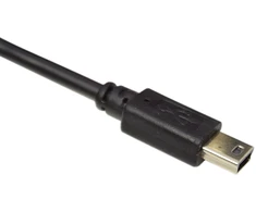 PNI automobilinis įkroviklis su miniUSB lizdu 12V / 24V – 5V 1.5A, laido ilgis 3.5m, skirtas automobiliniam DVR