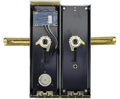 PNI CH2000R Gold viešbučio elektroninė spyna su kortelių skaitytuvu dešinėje pusėje