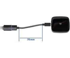 PNI CP200 belaidžio ryšio konvertavimo modulis USB-C, 5V-1A, skirtas automobiliams su gamykline „Carplay“, „Android Auto“ laidine jungtimi