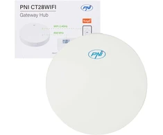 PNI CT28WIFI interneto šakotuvas, skirtas PNI CT28 valdymo moduliui su 8 grindinio šildymo zonomis