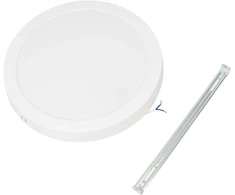 PNI D-Light CL240 24W LED lubinis šviestuvas, apvalus, 6500K, 230V maitinimo šaltinis, 2640 lm, baltas