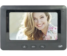 PNI DF930 vaizdo telefonspynė su 1 monitoriumi, 7 colių LCD ekranu, 800×480, elektromagnetinės spynos išvestimi, juoda