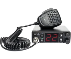 PNI Escort HP 5500 CB radijo stotelė, multistandartinė, 4W, AM-FM, 12V/24V, ASQ, RF Gain, komplekte yra cigarečių degiklio kištukas