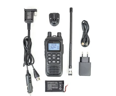 PNI Escort HP 92 Multi Standard 4W, 12-24V AM-FM nešiojama CB radijo stotelė su PNI ML29 CB antena ir magnetiniu pagrindu