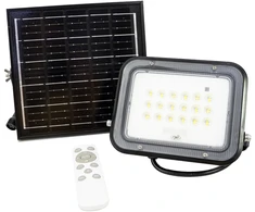 PNI GreenHouse WS50 PRO 50W LED prožektorius su 6W saulės baterija, 5000mAh akumuliatoriumi, 800lm, nuotolinio valdymo pulteliu, laikmačiu ir reguliuojamu ryškumu, 6500 K, IP65