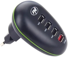 PNI HC41 USB įkroviklis telefonams, planšetiniams kompiuteriams, fotoaparatams
