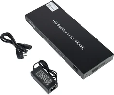 PNI HDMI 1.4 3D 16 prievadų UltraHD 4Kx2K skirstytuvas