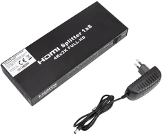 PNI HDMI 1.4 Premium 4Kx2K skirstytuvas su 8 HDCP prievadais