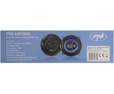 PNI HiFi500 koaksialiniai garsiakalbiai, 100W, 12.7 cm, 3 juostų, 2 vnt. komplektas