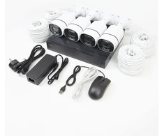 PNI House IPMAX POE 8 vaizdo stebėjimo rinkinys, NVR su 4 POE prievadais ir 4 8MP IP kameromis