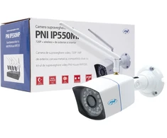 PNI IP550MP 720p belaidė vaizdo stebėjimo kamera, skirta naudoti lauke ir viduje, tik WiFi550 rinkiniui