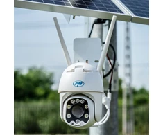 PNI IP60 tiesioginio vaizdo stebėjimo PTZ kameros komplektas su saulės baterija, 2MP, GSM 4G ir Sticky Pad vėliavėle