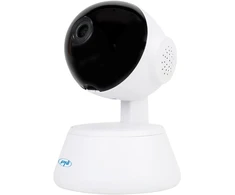 PNI IP720LR, 1080P, 2MP, IP, P2P, PTZ vaizdo stebėjimo kameros komplektas ir pridedama PNI 128GB Micro SD atminties kortelė