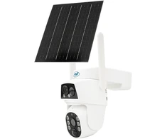 PNI IP794 vaizdo stebėjimo kamera su „Wi-Fi“, PTZ, dvigubu objektyvu 2MP + 2MP, 5,5W saulės baterija, 8000mAh akumuliatoriumi