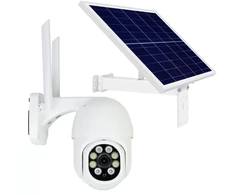 PNI IP840 PTZ belaidė vaizdo stebėjimo kamerų sistema, 8MP 4K su fotovoltine saulės baterija, 60W galia su 20A akumuliatoriumi, 12V išvestis
