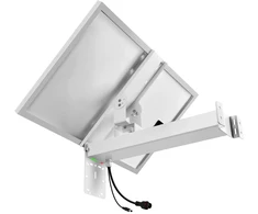 PNI IP840 PTZ belaidė vaizdo stebėjimo kamerų sistema, 8MP 4K su fotovoltine saulės baterija, 60W galia su 20A akumuliatoriumi, 12V išvestis