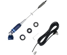 PNI ML75 CB antenos komplektas ir PNI T601 montavimo kabelis, ilgis 75cm, 26-28MHz, 300W, sulankstoma,