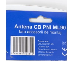 PNI ML90 CB antena, 26-30MHz, 150W, be laido
