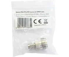 PNI PL259 lizdas į SMA kištuką adapteris