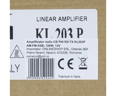 PNI RX-TX radijo stiprintuvas KL203P 28-29.7MHz, AM-FM-SSB, 100W, 12V