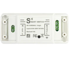PNI SafeHome PT09 nuotolinė WiFi išmanioji relė, 10A, valdymas internetu, Tuya Smart mobilioji programėlė, integravimas į scenarijus ir išmanioji automatizacija su kitais suderinamais Tuya, Alexa ir Google Assistant produktais