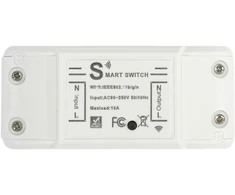 PNI SafeHome PT09 nuotolinė WiFi išmanioji relė, 10A, valdymas internetu, Tuya Smart mobilioji programėlė, integravimas į scenarijus ir išmanioji automatizacija su kitais suderinamais Tuya, Alexa ir Google Assistant produktais