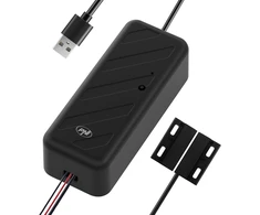 PNI SmartHome RG121 išmanioji relė su „Wi-Fi“ garažo durų / vartų atidarymo valdymui, suderinama su „Tuya“ programa, 5 V maitinimo šaltinis