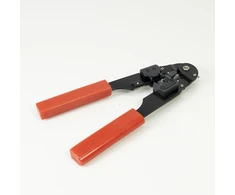 PNI SR5 replės kabelių kirpimui, izoliacijos nuėmimui ir RJ45 CAT5, CAT6 jungčių užspaudimui