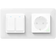 PNI WS2 dvigubas rėmelis jungikliui arba PNI SmartHome išmaniajam lizdui