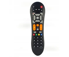 Polsat Nuotolinio valdymo pultas HD7000/HD5000/ HD3000 be logotipo, oranžiniais mygtukais