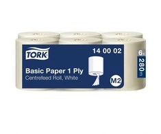 Popieriniai rankšluosčiai Tork 140002, 1 sluoksnio