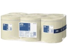 Rankšluostis Popieriniai rankšluosčiai TORK UNIVERSAL 310, M2 120150, 1 sl., 20,5 cm x 300 m, geltona sp.