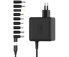 PORT CONNECT GaN2 Universal USB-C Power Delivery Power Supply, 65W, Juodas