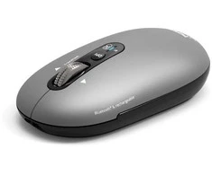 Port Designs PORT CONNECT Pure MAC COLLECTION, Belaidė įkraunama pelė, Bluetooth, FreeWheel, 3200 DPI, Juodas