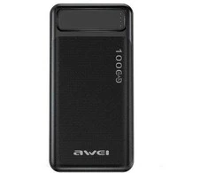 AWEI PowerBank P5K 10000mAh 2.1A juodos spalvos 2xUSB