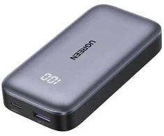 Powerbank 10000mAh 30W PD USB + USB-C UGREEN Nexode PB502 juodos spalvos