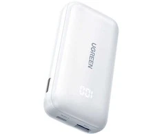 Powerbank 10000mAh 30W PD USB + USB-C UGREEN Nexode PB501 baltos spalvos