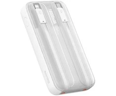 Powerbank Baseus Comet 10000mAh, 22,5W (balta)