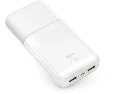 Powerbank Puro DAILY 20 PLUS 20000mAh 2x USB-A / 1x USB-C 22,5W PD AFC - balta