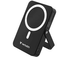 Powerbank Verbatim Charge n Go 10000mAh su stoveliu Magnetic Wireless juodos spalvos 32264