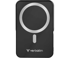 Powerbank Verbatim Charge n Go 10000mAh su stoveliu Magnetic Wireless juodos spalvos 32264